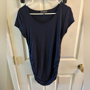 A Pea in the Pod Navy Short Sleeve Top